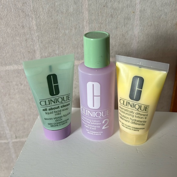 Clinique Other - Clinique 3 pc All About Clean Travel Set